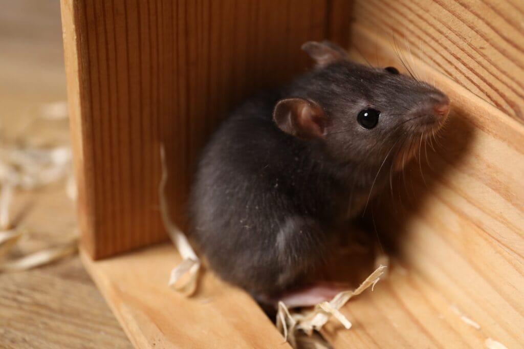 Rodent invasion inside a Collegeville home illustrating common rodent entry and activity